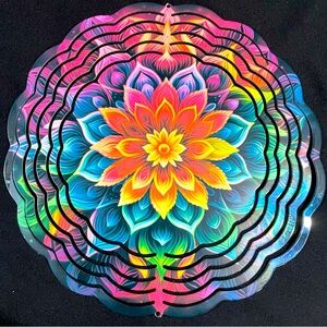 Beautiful Mandala Wind Spinner - NEW